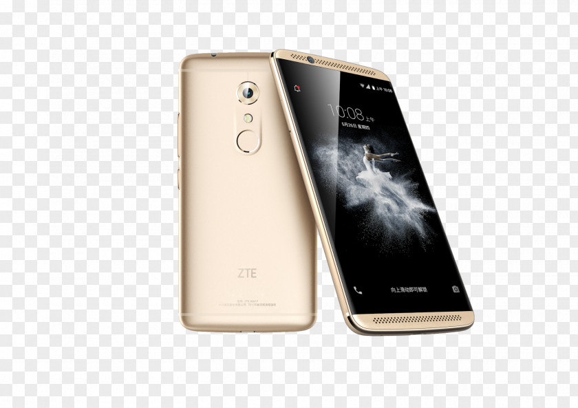 Smartphone ZTE Axon 7 Mini M Carbon Black Android Oreo PNG