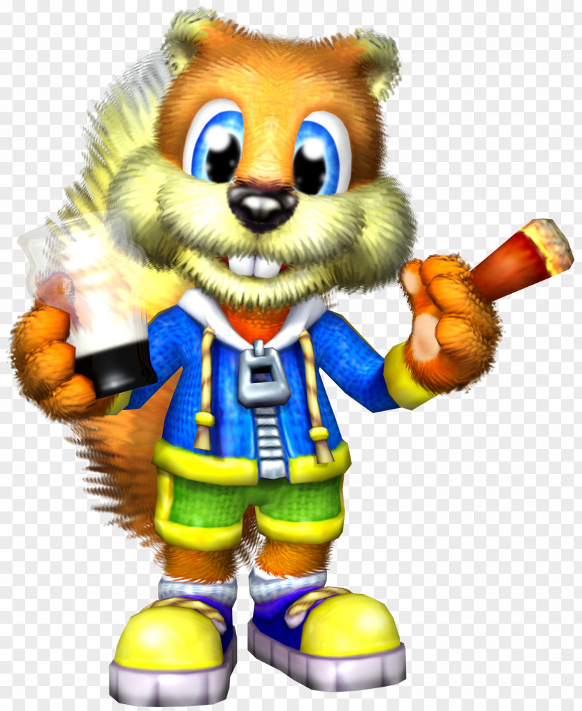 Squirrel Conker: Live & Reloaded Conker's Bad Fur Day Pocket Tales Diddy Kong Racing PNG