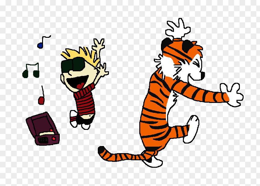 Calvin And Hobbes Cartoon Clip Art PNG