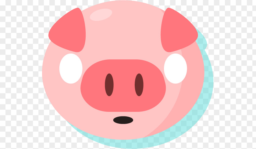 Foolish Cartoon Pig Silhouette Domestic Clip Art PNG