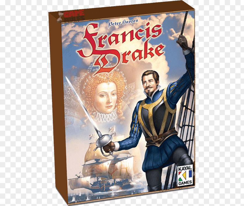 Francis Little Golden Hind Torpedo Run! Board Game Eagle Games PNG