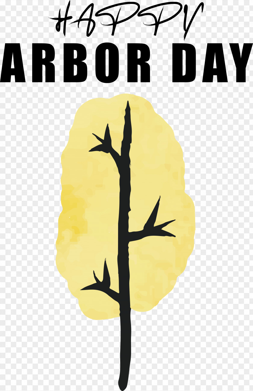 Leaf Font Yellow Tree Flower PNG