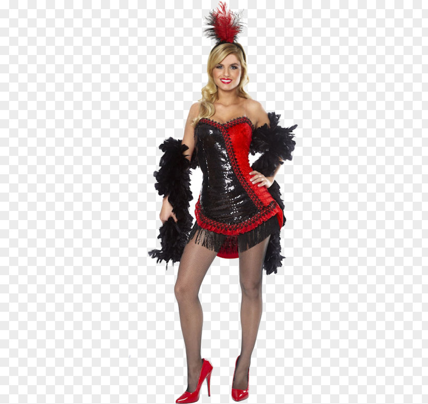 Party Moulin Rouge Costume Showgirl Cabaret Dress-up PNG