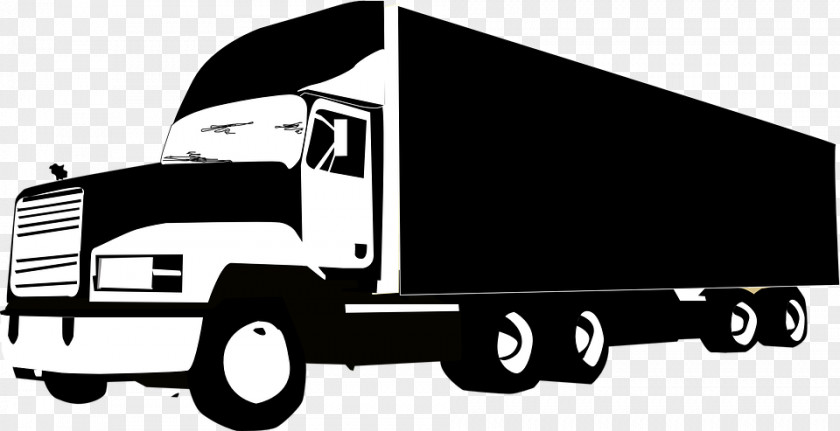 Pickup Truck Semi-trailer Mack Trucks Clip Art PNG