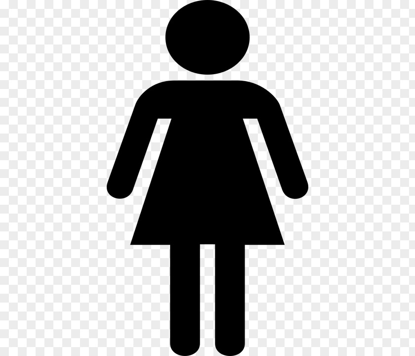 Toilet Sign Public Ladies Rest Room Bathroom Woman PNG