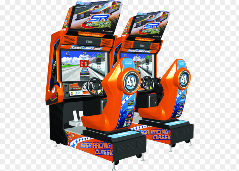 Arcade Cabinet Daytona USA 2 Ferrari: The Race Experience Sega Rally Championship Game PNG