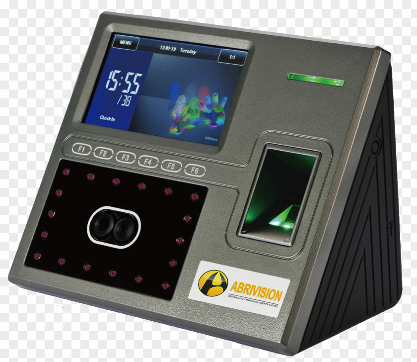 Finger Print Time And Attendance Facial Recognition System Biometrics Fingerprint Access Control PNG