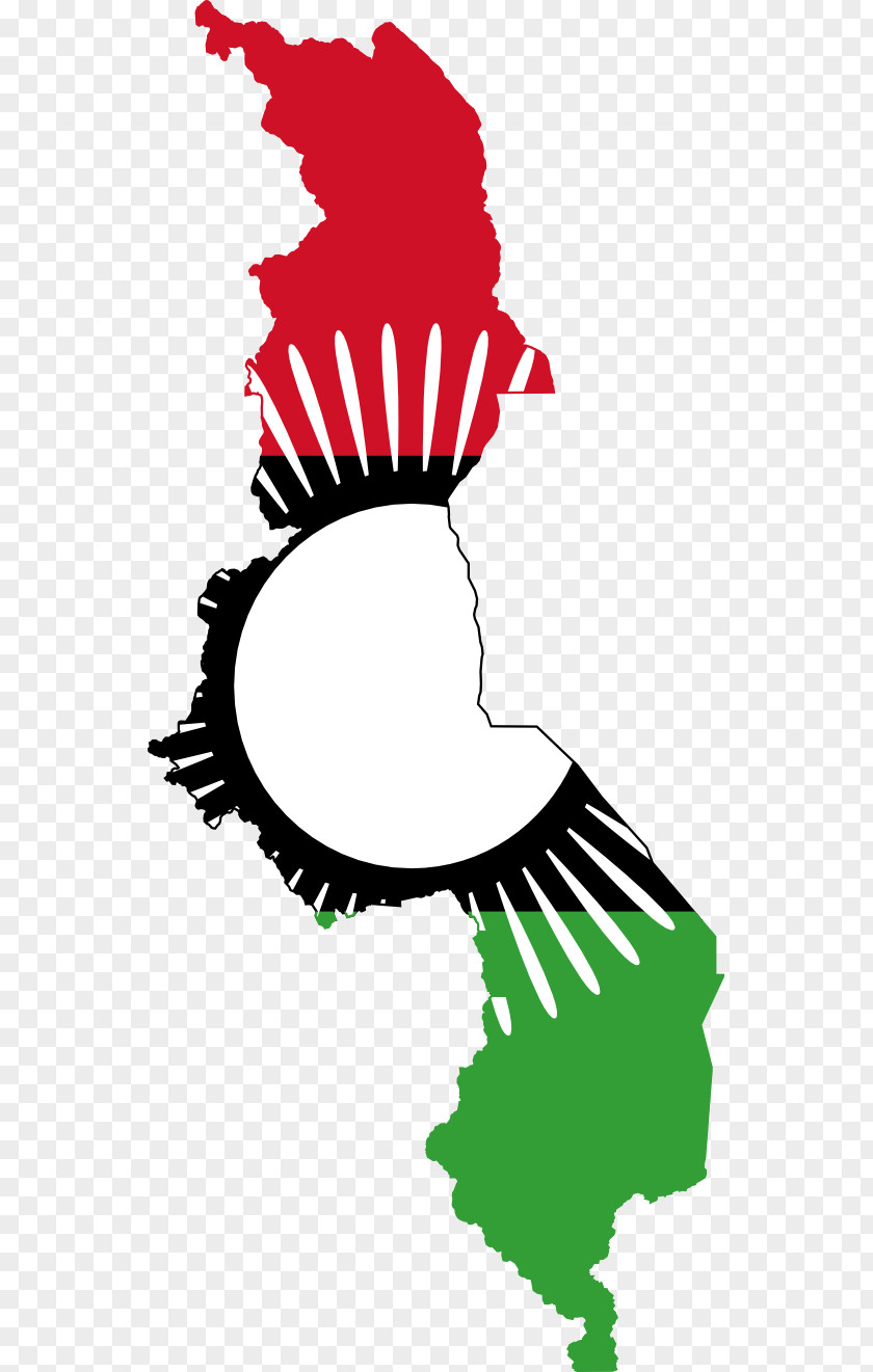Flag Of Malawi Map National PNG