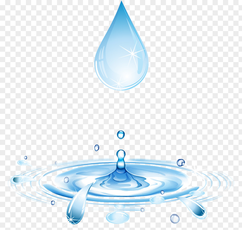 Ice Water Droplets Filter Drop Softening PNG