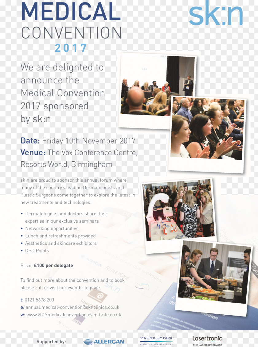 Save The Date Ticket Convention Medicine Meeting Advertising Dermatology PNG