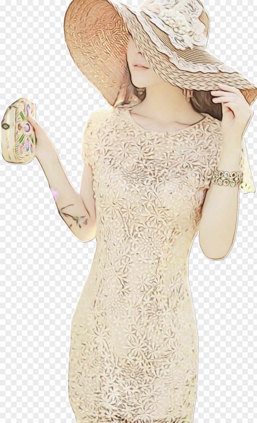 Shoulder Sleeve Beige PNG