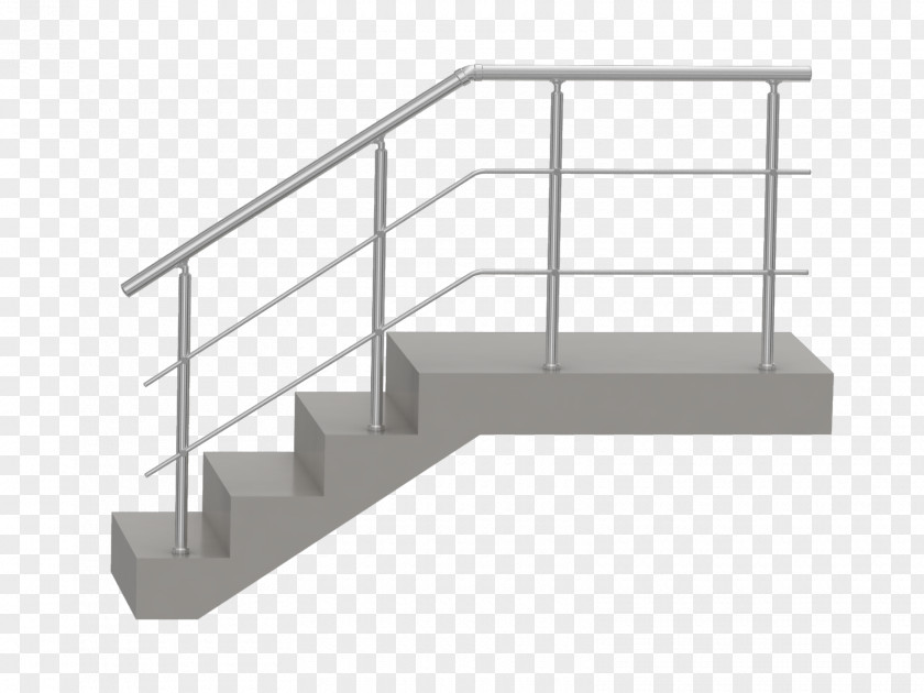 Silver Aluminium Windows Handrail Ooo 