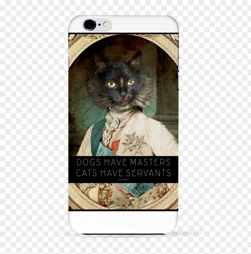 Tuxedo Cat Whiskers Portrait Bildnis Locket Kunstdruck PNG
