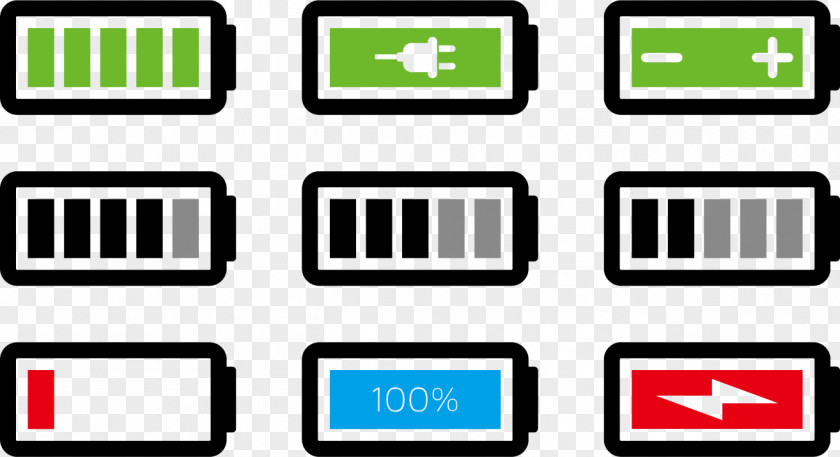 Fast Rechargeable Battery Charger Icon PNG