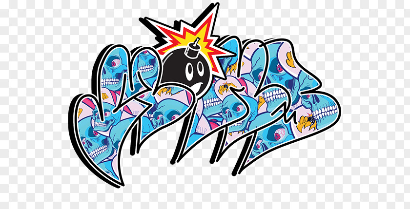 Graffiti Design Graphic Clip Art PNG