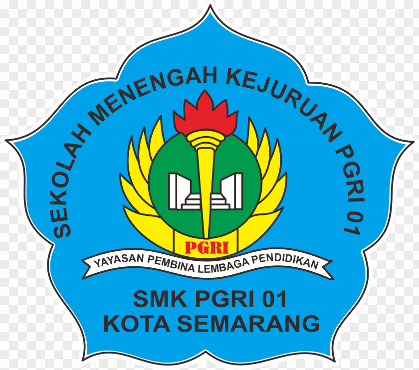 SMK PGRI 01 Sekolah Menengah Kejuruan Semarang Logo Pertama Clip Art PNG