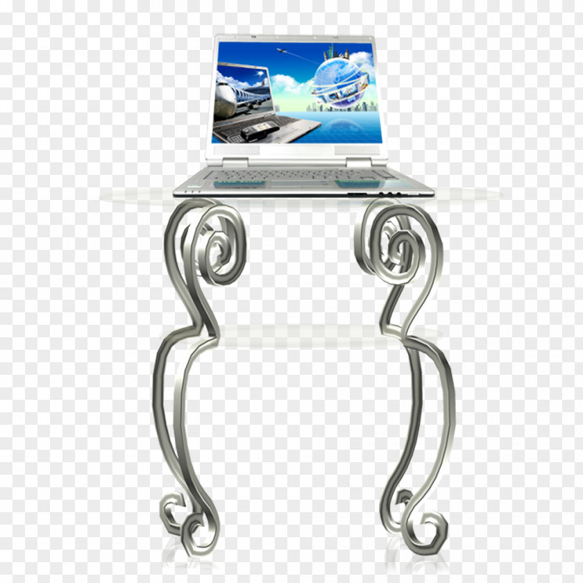 Wrought Iron Glass Table Pull Material Free Download Computer File PNG