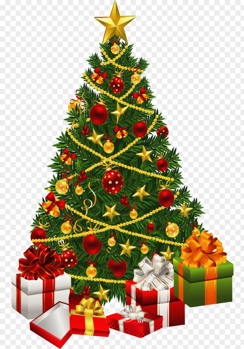 Christmas Tree Decoration Gift Clip Art PNG