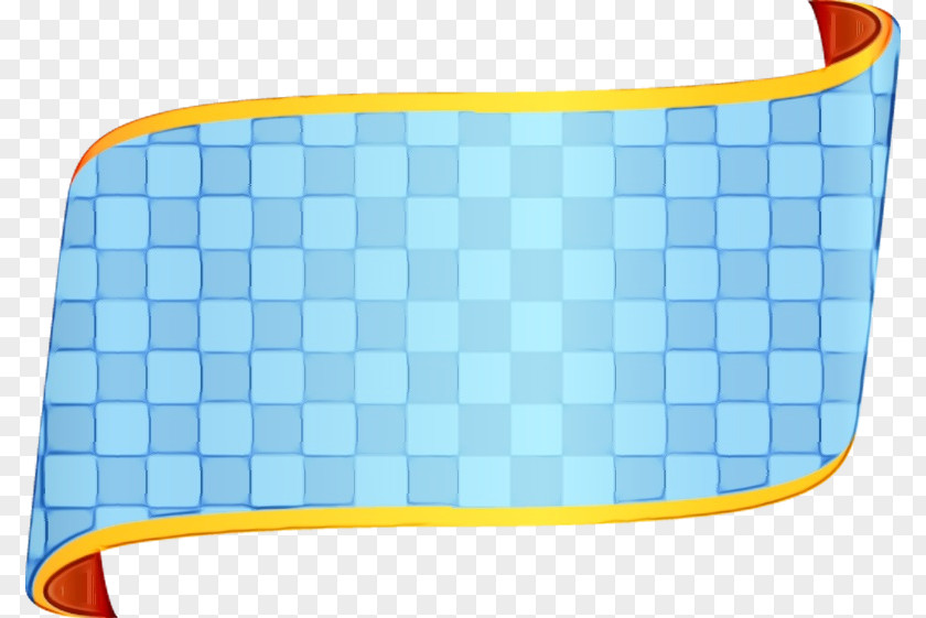 Pencil Case Rectangle Yellow Line Pattern PNG