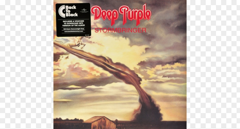 Stormbringer Phonograph Record LP Deep Purple Album PNG