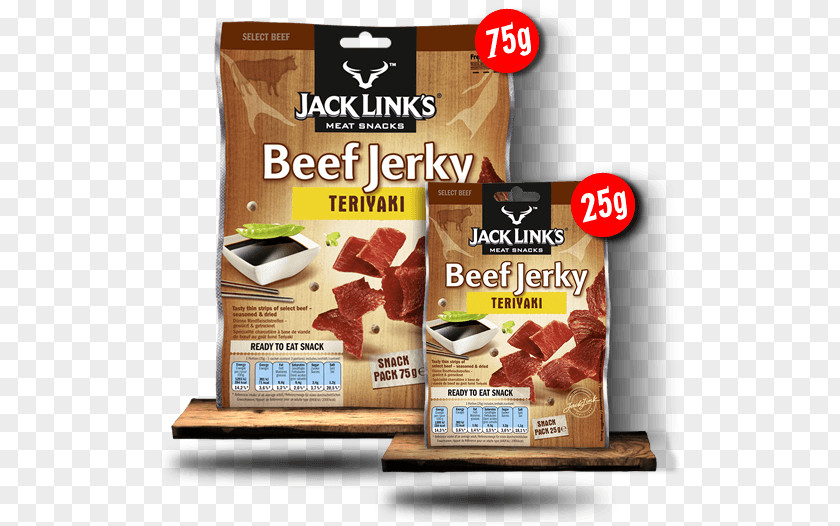 Beef Jerky Jack Link's Teriyaki PNG