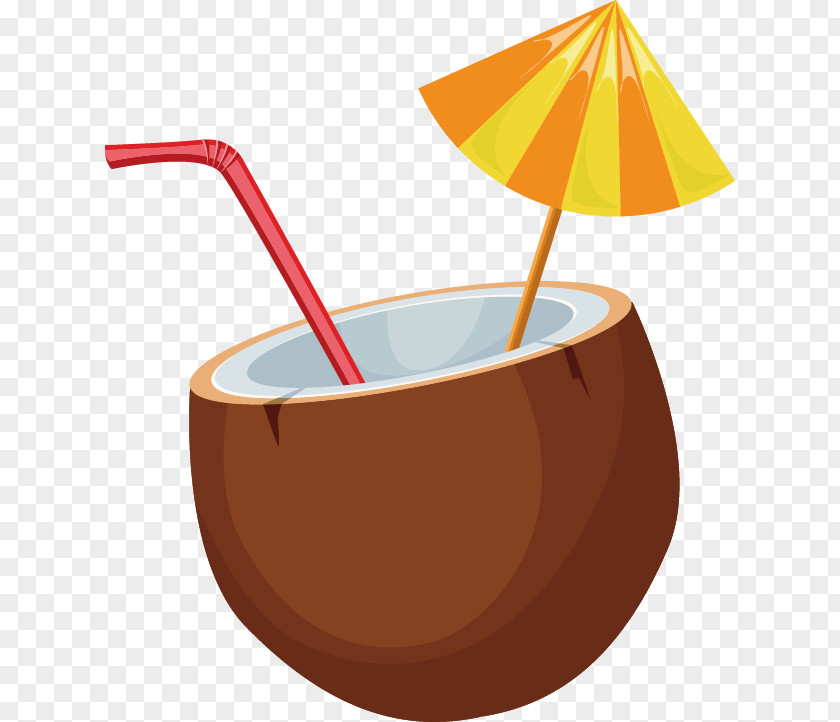 Coconut Vector Material Juice Water Milk PNG