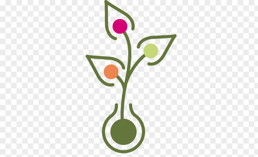 Leaf Plant Stem Line Clip Art PNG