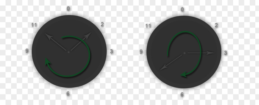Multiple Layers Technology Clock PNG