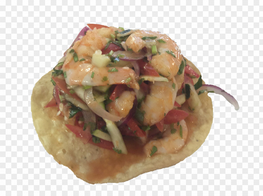 Seafood Restaurant Tostada Recipe Dish PNG