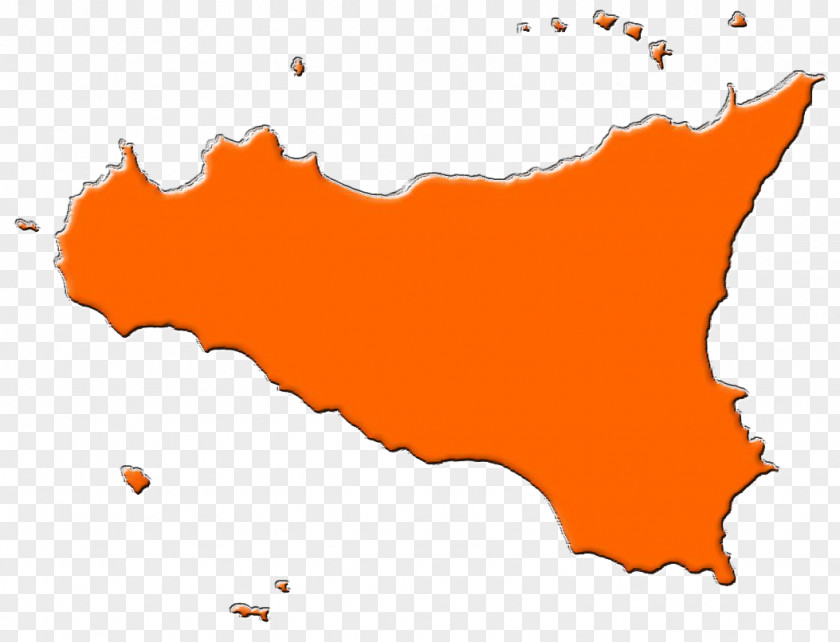 Sicily Vector Map PNG