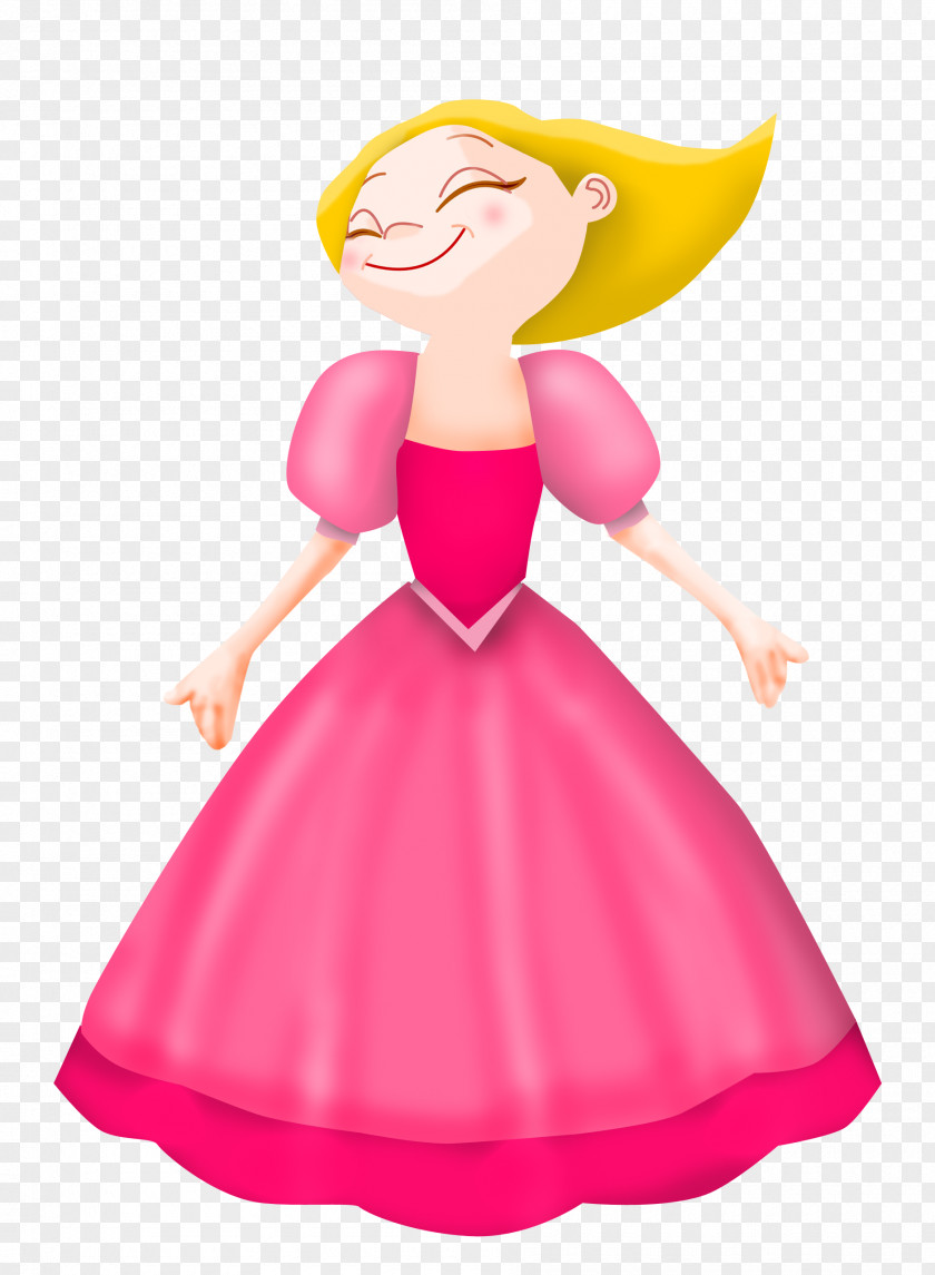Cartoon Pink M Character Fiction PNG