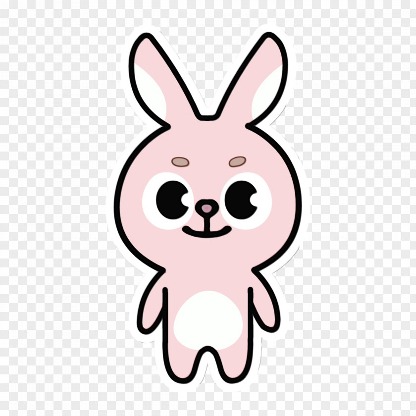 Gesture Tail Easter Bunny Background PNG