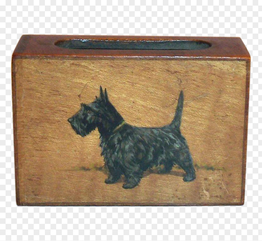 Hand-painted Puppy Scottish Terrier Cairn Cesky Dog Breed PNG