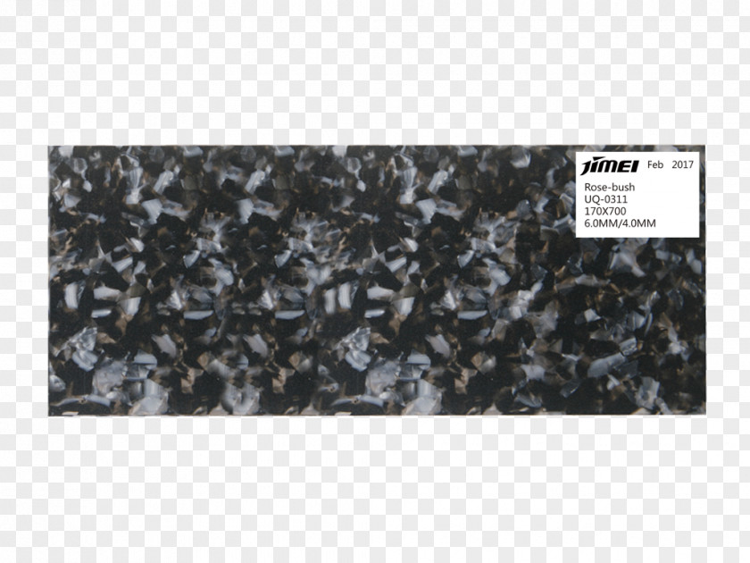 Multicolor Layers Granite Rectangle Black M PNG