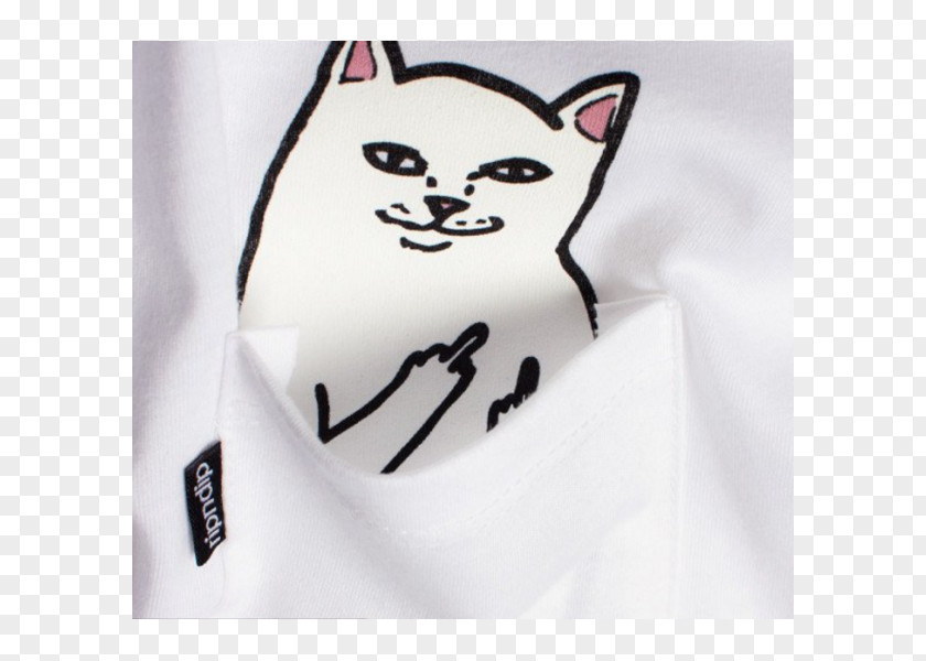 T-shirt Printed Pocket Cat PNG