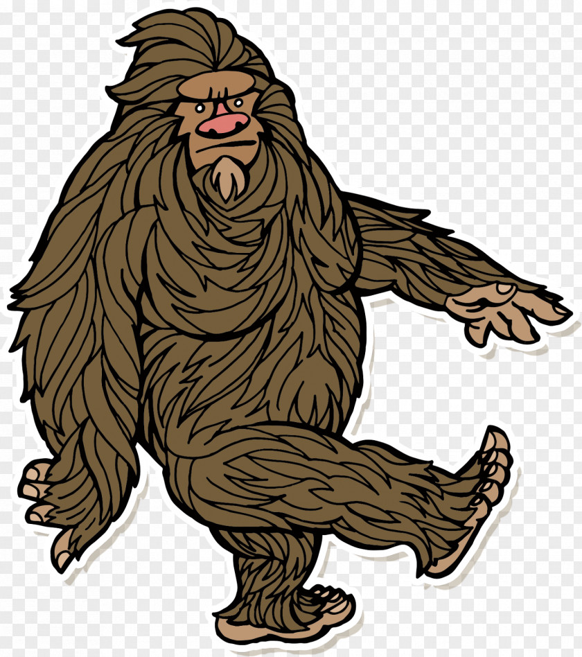 Gorilla Bigfoot Michigan Dogman Clip Art PNG