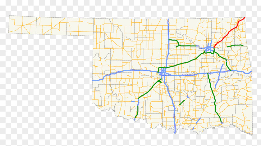 Map Creek Turnpike Cimarron Will Rogers Chickasaw PNG