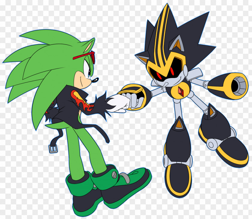 Metal Sonic Riders The Hedgehog Drawing PNG