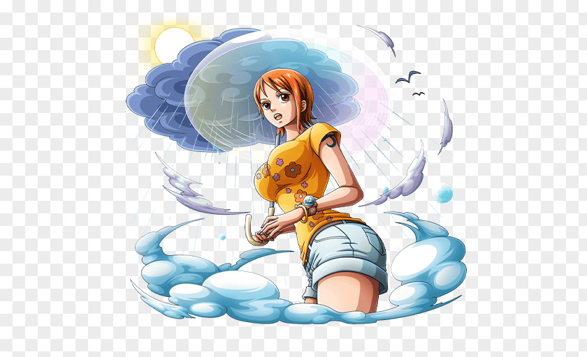 One Piece Nami Monkey D. Luffy PNG