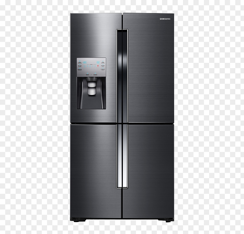 Refrigerator Stainless Steel Samsung Home Appliance Dishwasher PNG