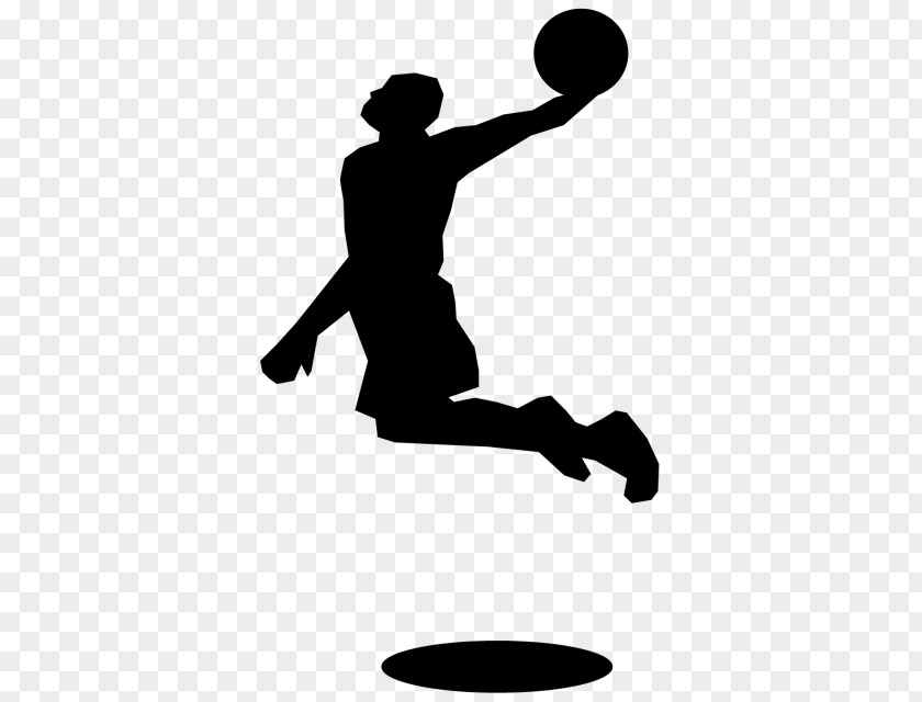 Silhouette Basketball Sport Ball Game PNG