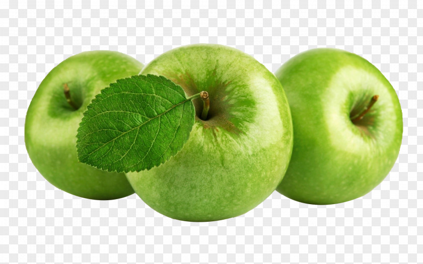 Three Apples Apple Juice Smoothie Crisp PNG