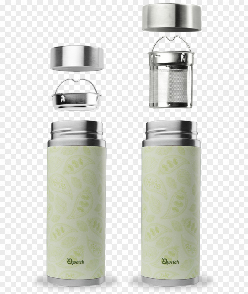 Marie Claire Bottle Stainless Steel Brushed Metal Tea PNG
