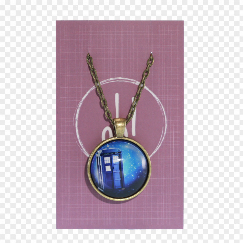 Purple Necklace Locket PNG