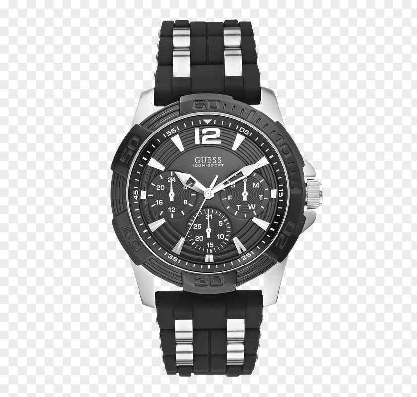 Watch Guess Jewellery Chronograph Clock PNG