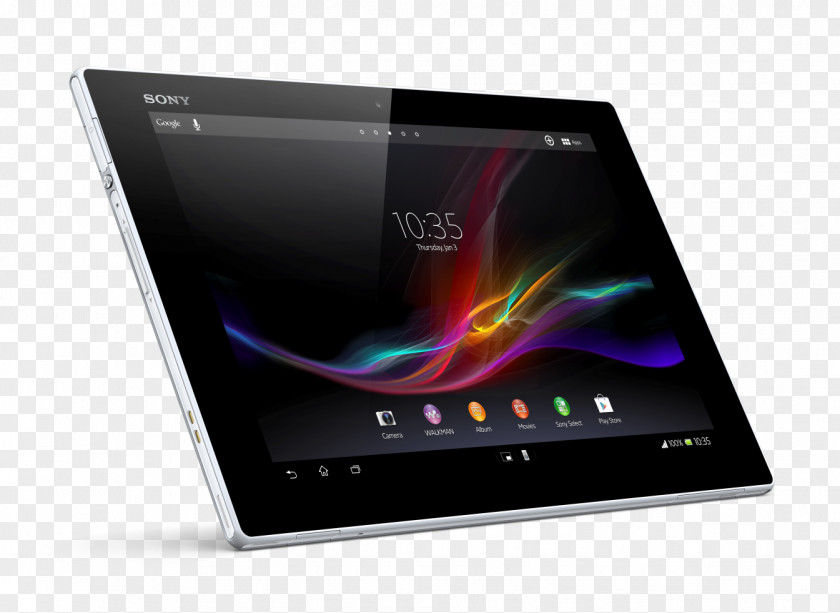 Android Sony Xperia Z3 Tablet S Z Mobile World Congress PNG
