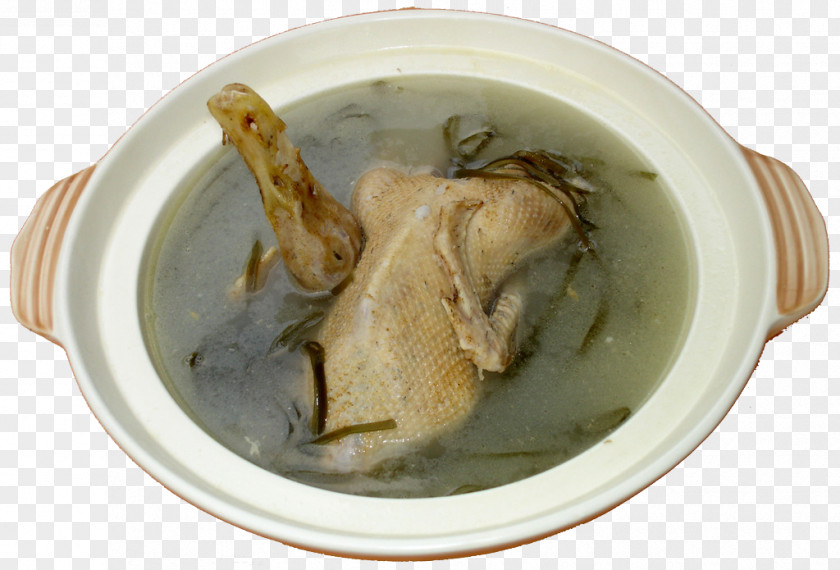 Duck With Wire Hot And Sour Soup Pot Miyeok-guk Sweet PNG