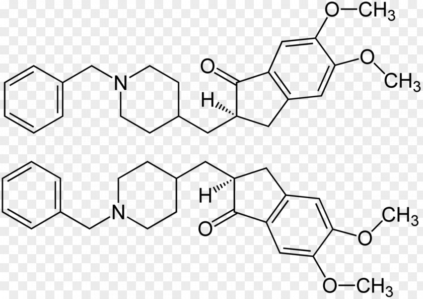 Formule 1 Donepezil Alzheimer's Disease Acetylcholinesterase Inhibitor Pharmaceutical Drug PNG