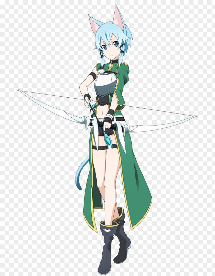 Sinon Kirito Sword Art Online 1: Aincrad 6: Phantom Bullet Leafa PNG Leafa, sword art clipart PNG