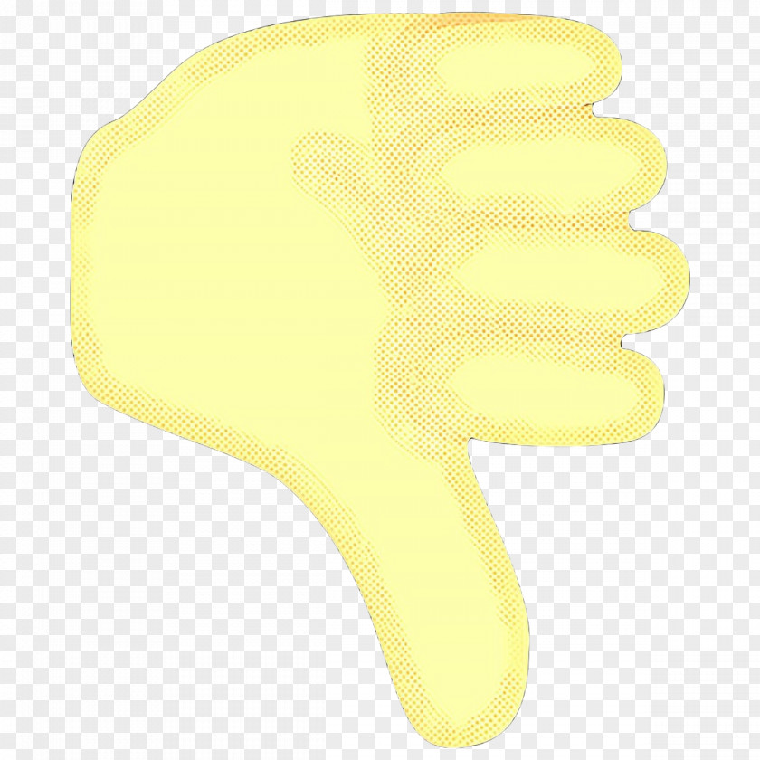 Thumb Finger Yellow Hand PNG